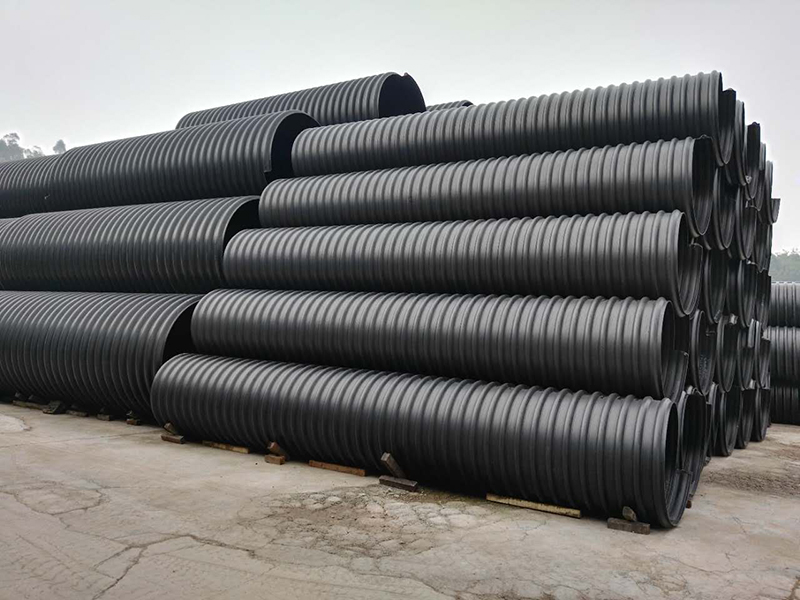 重庆HDPE钢带增强螺旋波纹管厂家
